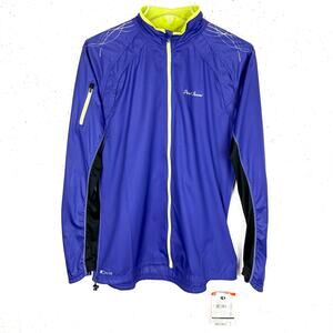 Pearl Izumi Infinity Jacket Elite Barrier Fabric Semi Form Fit Purple Size Large